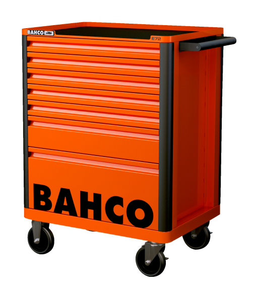 Bahco Verktygsvagn 5 lådor, orange, 26" E72
