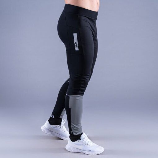 CLN Athletics Löpartights Svart Herr Thunder tights Black