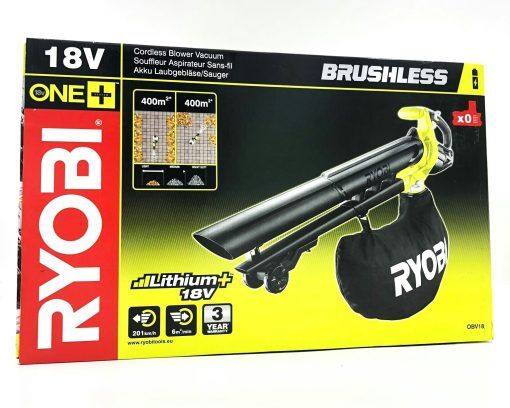 Ryobi One OBV18 Trädgårdsdammsugare/lövblås - Inget batteri
