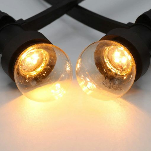 2W Varmvit LED-lampor, lysdioder i botten - 2000K