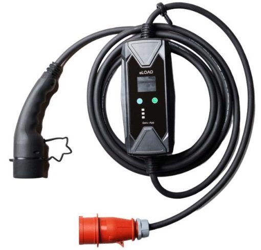 eLOAD Gen2 elbilsladdare 3X16A 11KW med fjärrkontroll