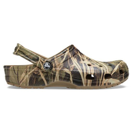 Crocs Classic RealTree Clog (Unisex) - Khaki - 36-37