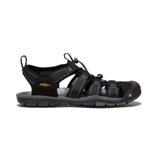 Keen Men&apos;s Clearwater CNX sandaler (herr) - Black/Gargoyle - 42
