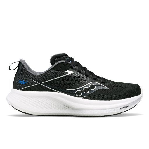 Saucony Ride 17 löparskor (herr) - Black/White - 42
