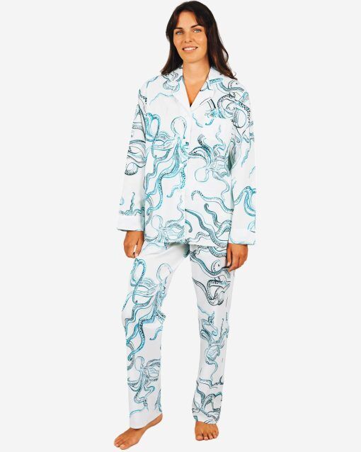 Pyjamas Dam - Octopus Indigo