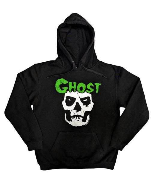 Ghost - Skull - Hoodie (Storlek: XL)