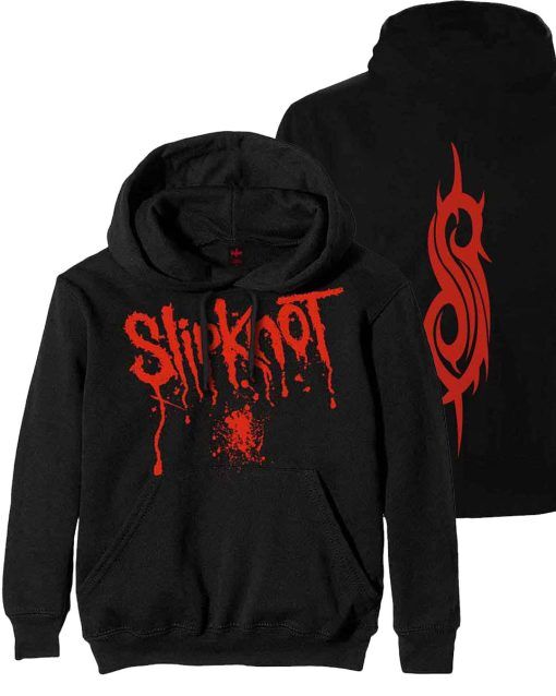 Slipknot - Splatter - Hoodie (Storlek: XL)