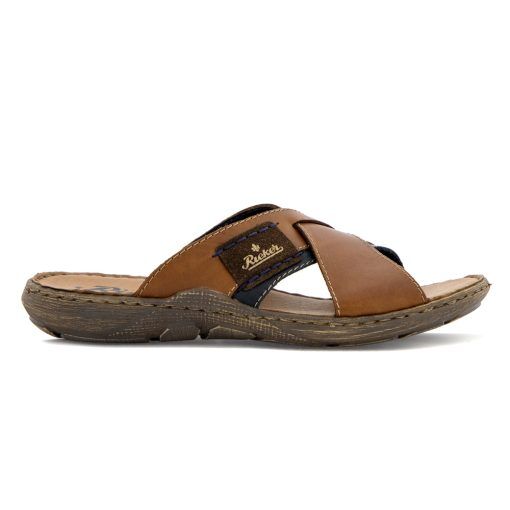 Rieker 22099-25 sandal (herr) - Tabak/Pazifik/Cigar - 41