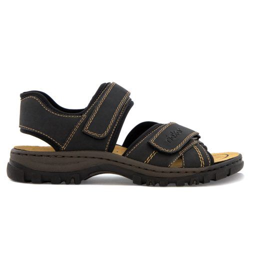 Rieker 25051-01 sandal (herr) - Black - 45