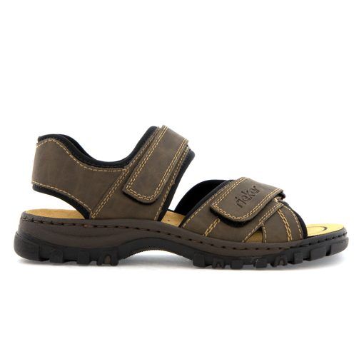 Rieker 25051-27 sandal (herr) - Tobacco/Black - 40
