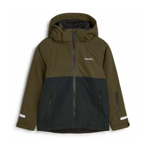 Tretorn Aktiv Cold Weather Jacket vinterjacka (barn) - Olive Night - 146/152