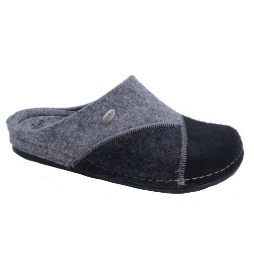 Moheda Apollo ulltofflor (unisex) - Black/Grey - 42