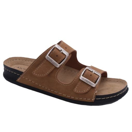 Moheda Birka tofflor (unisex) - Marrone - 38