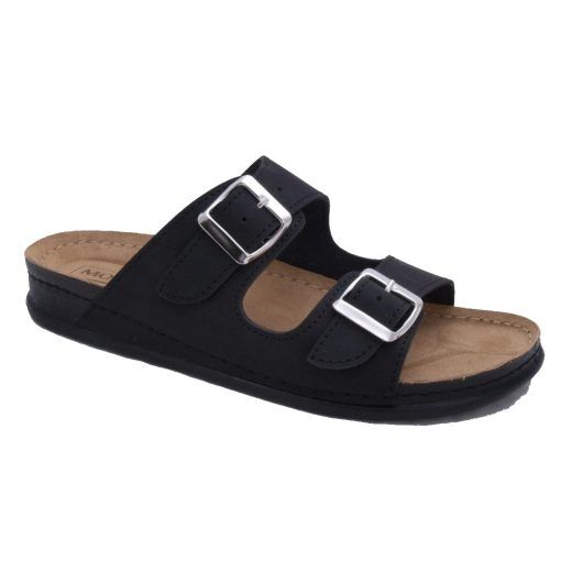 Moheda Birka tofflor (unisex) - Nero - 37