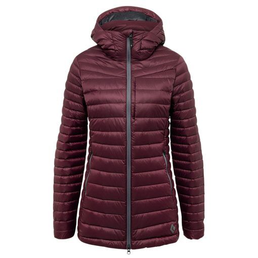 Black Diamond Access Down Parka dunjacka (dam) - Bordeaux - L