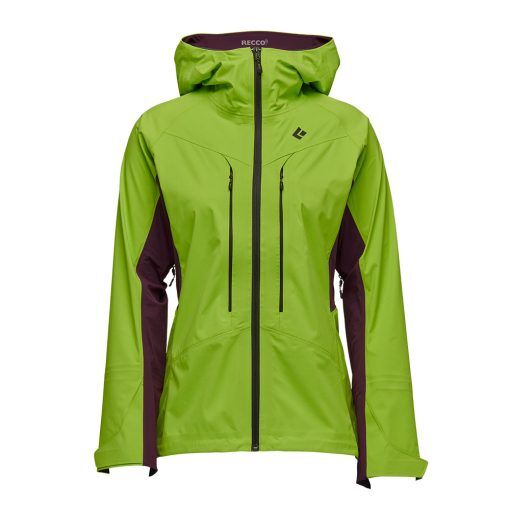 Black Diamond Dawn Patrol Hybrid Shell (dam) - Aloe/Blackberry - L