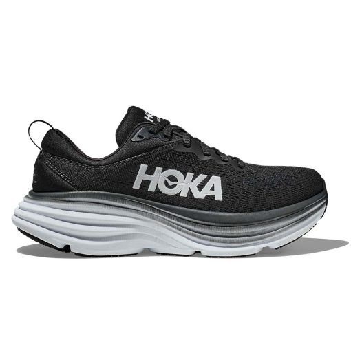 HOKA Bondi 8 löparskor (dam) - Black/White - 39 ⅓