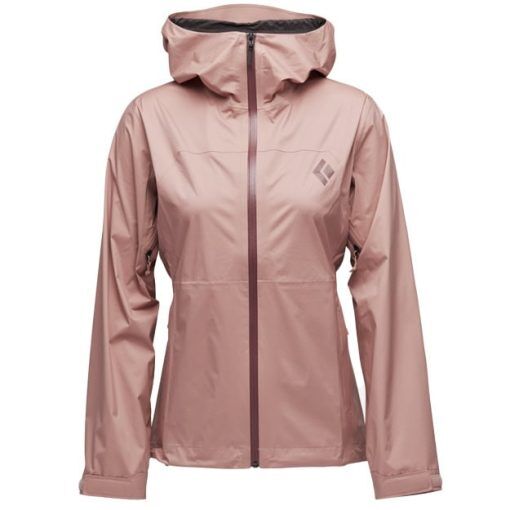 Black Diamond Stormline Stretch Rain Shell skaljacka (dam) - Chalk Pink - M