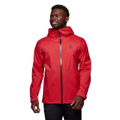 Black Diamond Stormline Stretch Rain Shell skaljacka (herr) - Carmine - L