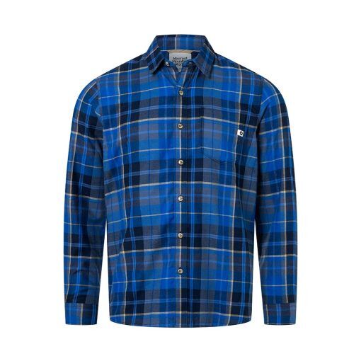 Marmot Anderson Lightweight flanellskjorta (herr) - Dark Azure - S