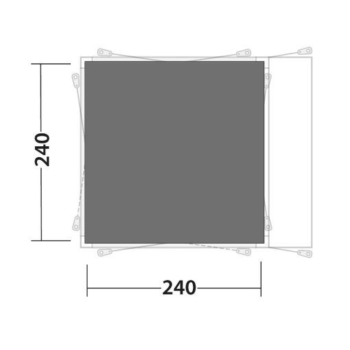 Outwell Shalecrest Footprint
