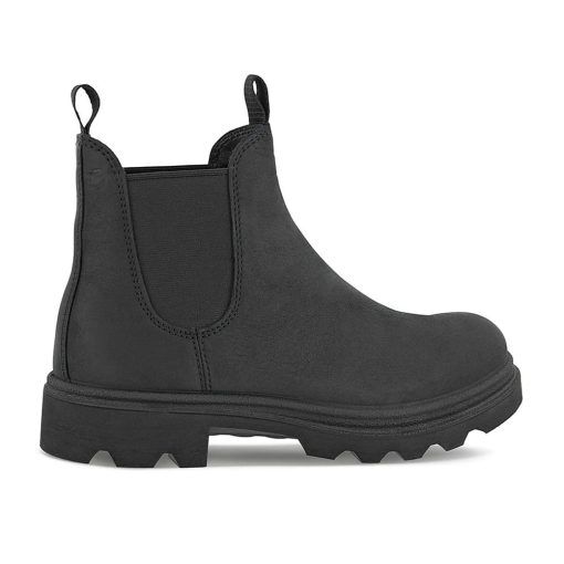Ecco Grainer Chelsea-känga (dam) - Svart Nubuck - 38