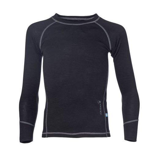 Isbjörn Husky Sweater Baselayer underställströja (junior) - Black - 158/164