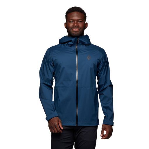 Black Diamond Stormline Stretch Rain Shell skaljacka (herr) - Indigo - L