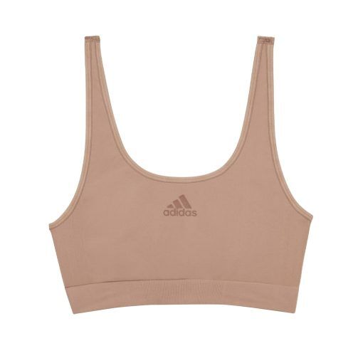 Adidas Scoop Lounge Bra sportbh (dam) - Beaver Fur - L