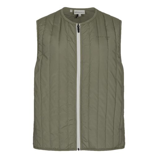 Röhnisch Lake Padded Vest (dam) - Vetiver Green - L