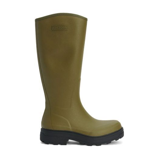 Tretorn Halla hög gummistövel (dam) - Dark Olive - 38