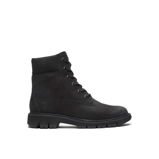 Timberland Lucia Way 6 inch Kängor (dam) - Black Nubuck - 38,5