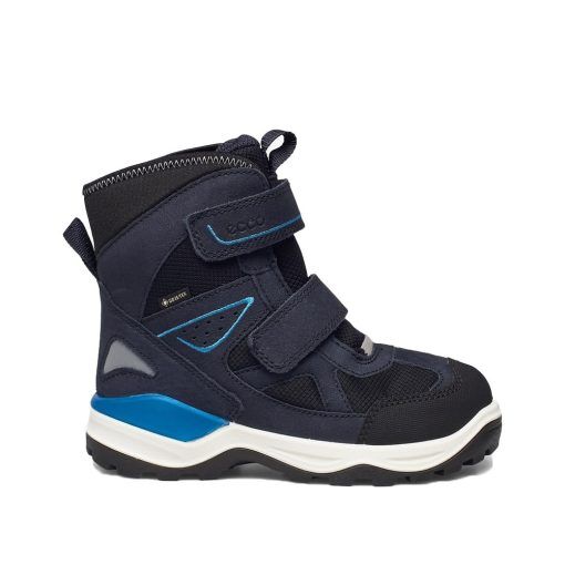 Ecco Snow Mountain Mid 25 GTX vinterkängor (barn) - Black/Night Sky - 33