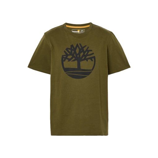 Timberland Kennebec River Tree Logo T-Shirt (herr) - Olive - M
