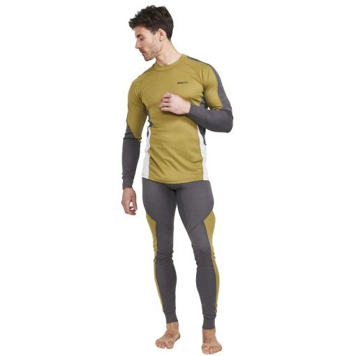 Craft Core Dry Baselayer Set tröja och byxor (herr) - Juniper/Thyme - L