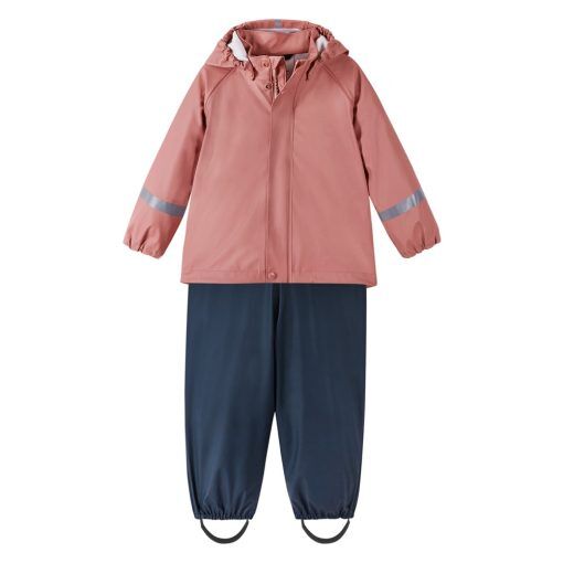 Reima Tihku Rain Outfit regnställ (barn) - Rose blush - 92