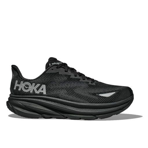 HOKA Clifton 9 GTX löparskor (dam) - Black/Black - 37 ⅓