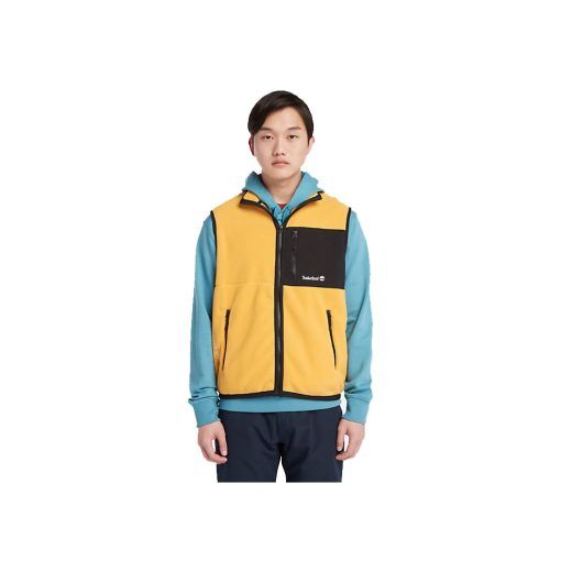 Timberland Outdoor Archive Vest fleeceväst (herr) - Mineral Yellow - XXL
