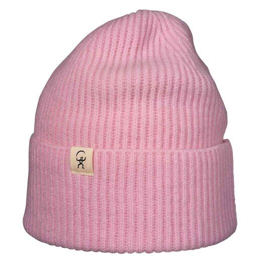 Isbjörn Minty stickad mössa (barn) - FrostPink - L