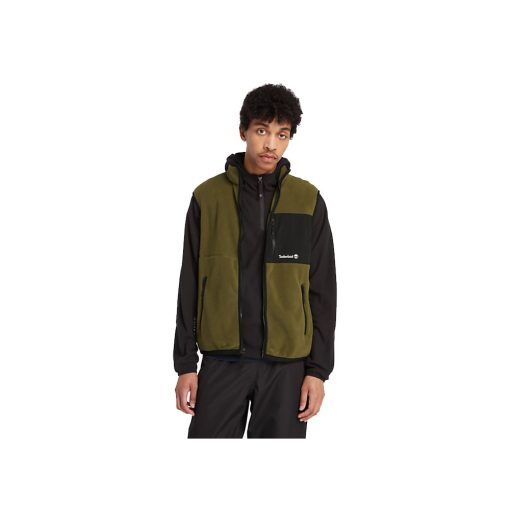 Timberland Outdoor Archive Vest fleeceväst (herr) - Dark Olive - M