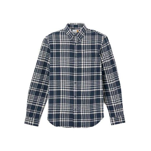 Timberland Heavy flannel check skjorta (herr) - Navy - S