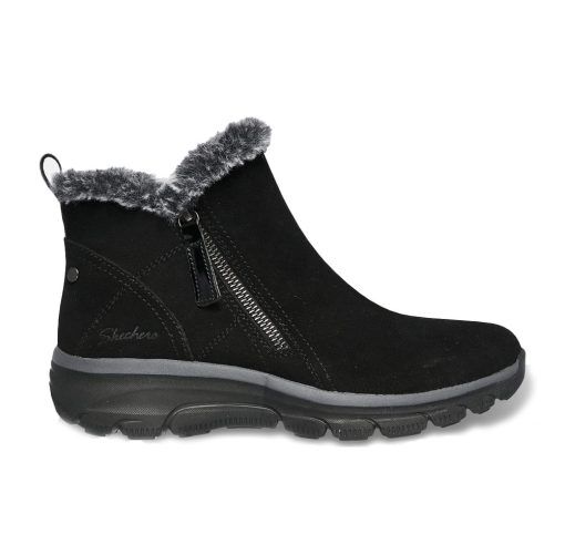 Skechers Easy going high zip kängor (dam) - Black - 40