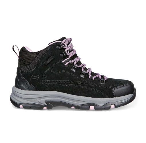 Skechers Trego Alpine Trail vattentät känga (dam) - Black/Lavender - 41