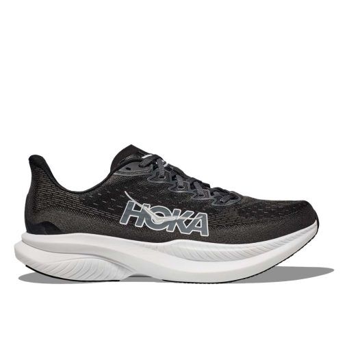 HOKA Mach 6 löparskor (herr) - Black/White - 42