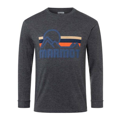 Marmot Coastal Tee långärmad tröja - Charcoal Heather - L
