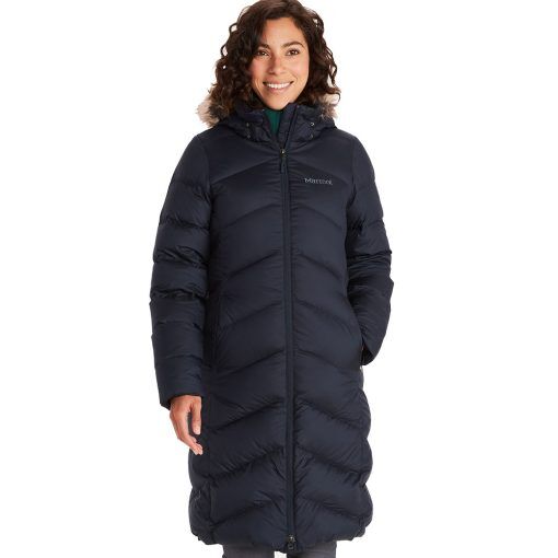 Marmot Montreaux Coat dunkappa (dam) - Midnight Navy - S