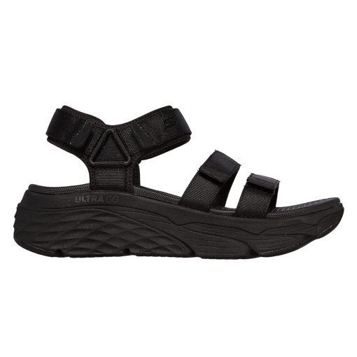 Skechers Women&apos;s Max Cushioning Sandal – Lured (dam) - Black - 39