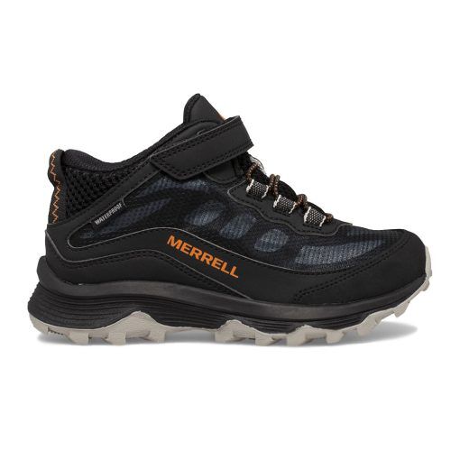 Merrell Moab Speed Mid A/C Waterproof outdoorskor (barn) - Black - 34