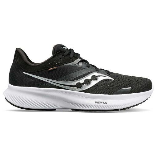 Saucony Ride 16 Wide löparsko (dam) - Black/White - 40,5