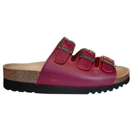 Scholl Rio sandal (dam) - Bordeaux - 37